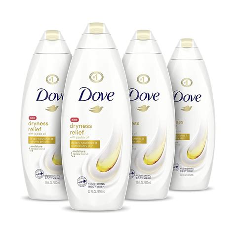 Dove Body Wash For Dry Skin Dryness Relief Effectively Washes Away