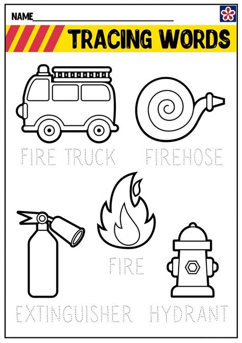 Fire Safety Preschool Crafts Community Helpers Preschool Activities