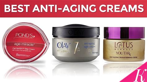 10 Best Anti Aging Creams In India With Price Youtube