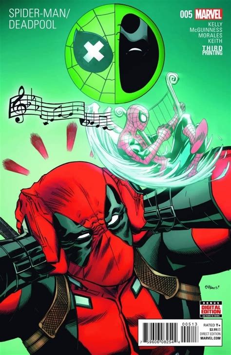 Bedrock City Comic Company Spider Man Deadpool 5 Mcguinness 3rd Print