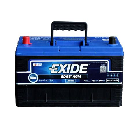 Types of batteries the home depot. Edge 65 Auto AGM Battery-FP-AGM65DS - The Home Depot