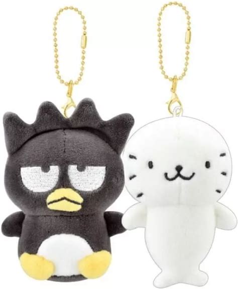 Sanrio Character Bad Badtz Maru X Good Hanamaru Pair Mascot Chain Plush Doll 6198 Picclick