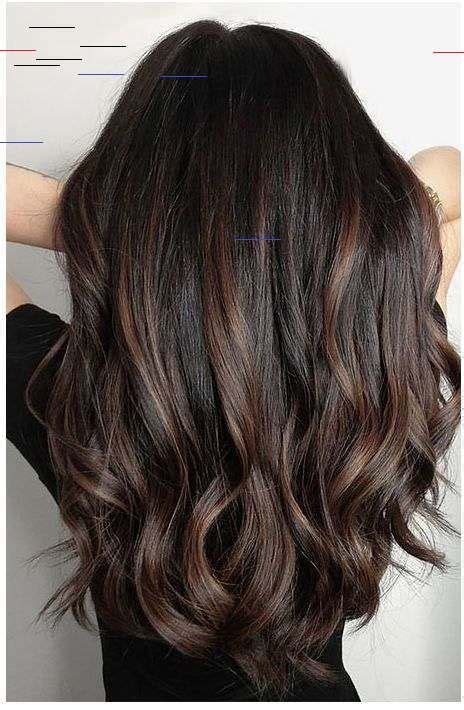 24 schwarzes haar mit highlights die sie ausprobieren müssen in 2020 hair highlights brown