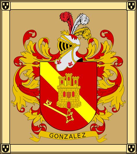 González Apellido Wikipedia La Enciclopedia Libre Coat Of Arms
