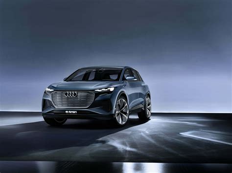 Audi Q4 Etron Concept Aims To Be Practical With Four Doors And Eco