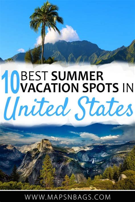 27 Best Summer Vacations In The Usa Roaming The Usa Summer Vacation