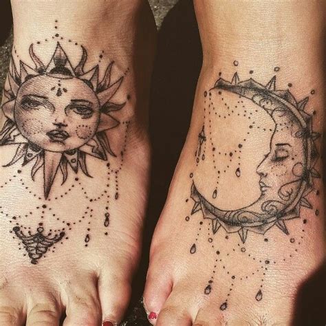 Sun And Moon Tattoos Dreamcatcher Tattoo Dream Catcher