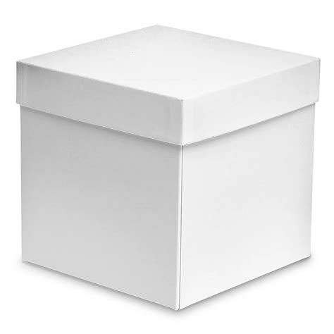 Deluxe T Boxes 6 X 6 X 6 White S 10622 Uline