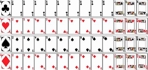 Blank Playing Card Template Pdf ~ Addictionary