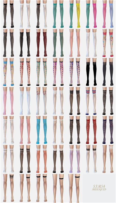 Sims 4 Ccs The Best Socks By Sims 4 Marigold