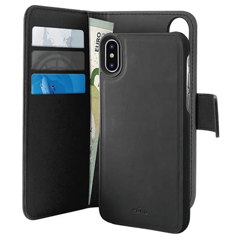 As expected , apple has now dropped its latest handsets with the iphone xs , iphone xs max and iphone xr. Puro 2-in-1 iPhone XS Max Magnetic Wallet Case - Black