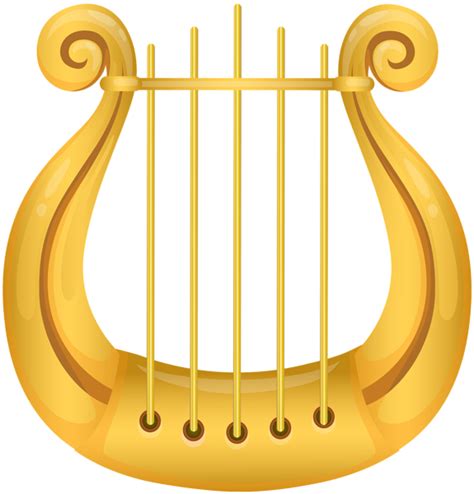 Golden Harp Png Clipart Gallery Yopriceville High Quality Free