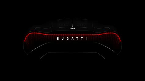 Bugatti La Voiture Noire 2019 Rear Lights Hd Cars 4k Wallpapers