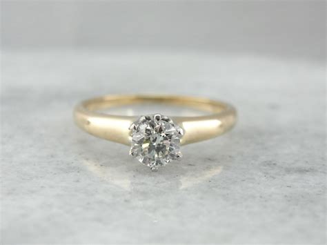 Reserved Down Payment Bright Half Carat Diamond In By Msjewelers
