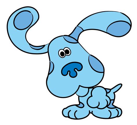 How To Draw Blue From Blues Clues 10 Steps With Pictures