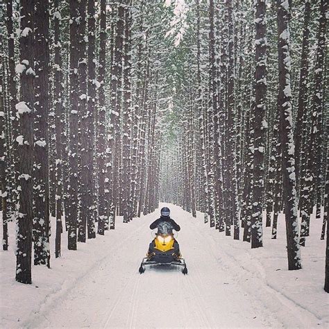 Your Guide To Skiing Snowboarding Snowmobiling And More In Michigans