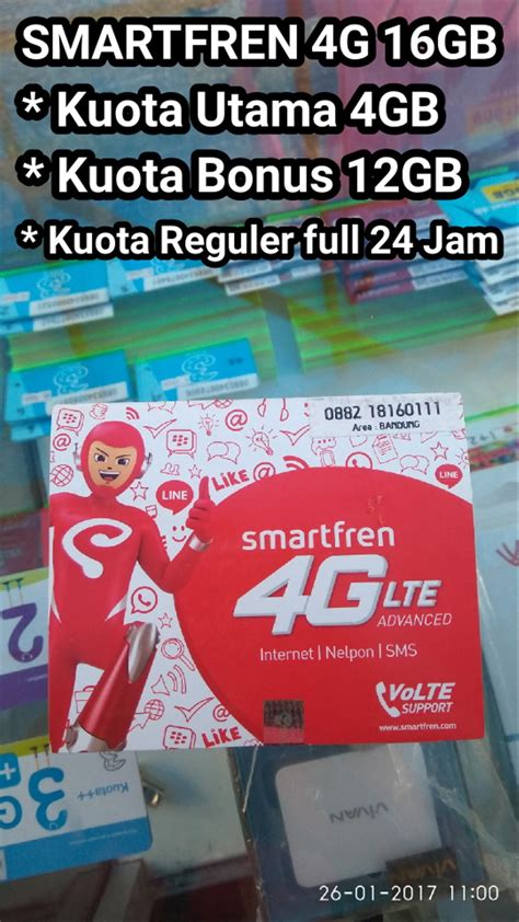 Maybe you would like to learn more about one of these? Jual Kartu Perdana Smartfren 4G LTE 16GB di lapak cevbadin ...