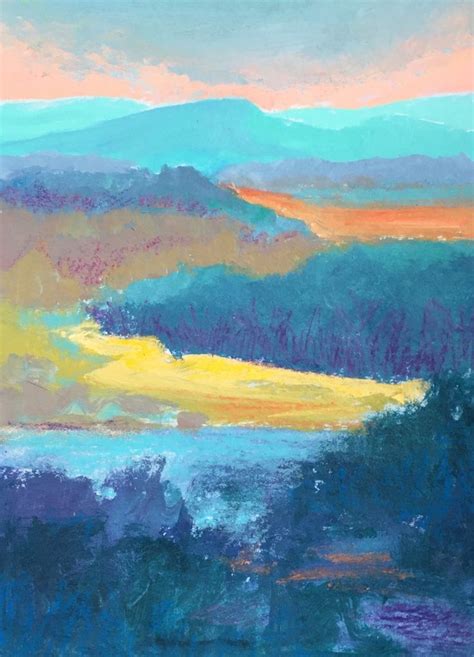 Blue Ridge Landscapes Painting Painting Inspiration Mini Paintings