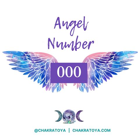 Angel Number 000 Meanings Symbolism — Chakra To Ya