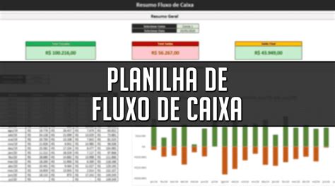 Planilha De Fluxo De Caixa No Excel Modelo Para Download Images