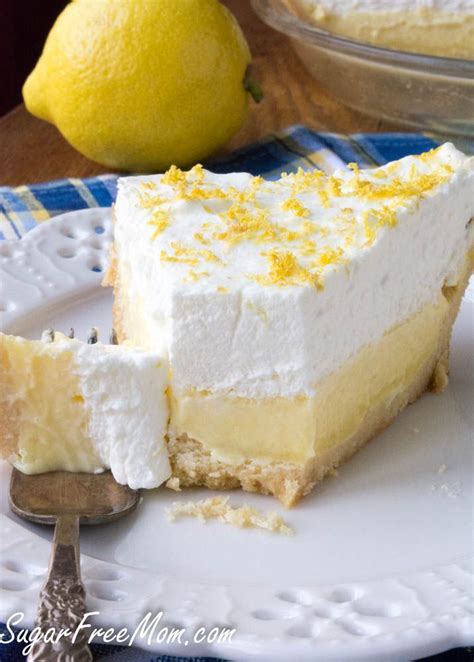 Sugar cream pie made with simple ingredients made the amish way. Sugar-Free Lemon Cream Pie | Recipe | Sugar free baking ...