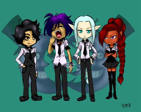 Me And My Ocs In Uniform By Heartstringsxiii On Deviantart