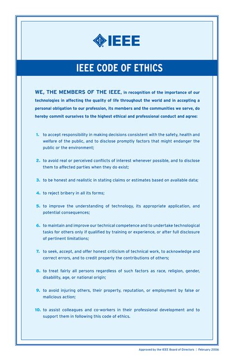 Conflict of interest—a situation in which an icf professional is involved in multiple interests where serving one interest could work against or be. Four Codes Of Ethics - Professional Environment - LaTrobe ...
