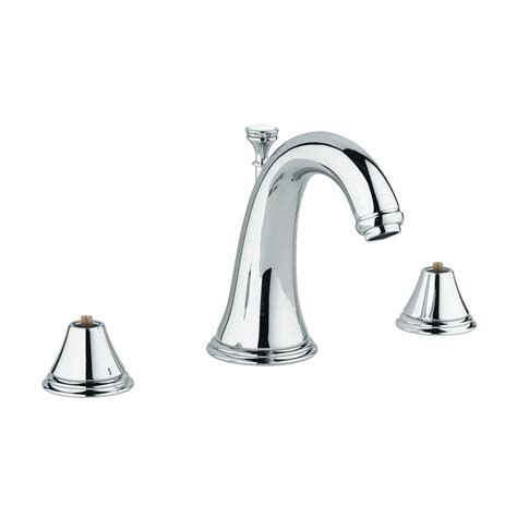 Many grohe faucets today have the build and quality that can surpass even the more expensive faucets out there. GROHE Geneva 8 in. Widespread 2-Handle 1.2 GPM Bathroom ...