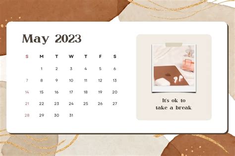 27 Aesthetic Cute May 2023 Calendars Free And Printable Onedesblog