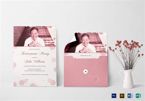 Our intuitive platform lets you create cards from scratch. Honored Retirement Party Invitation Card Design Template in PSD, Word, Publisher, Illustrator