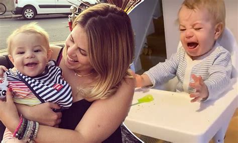 Nadia Essex Shares Son Ezekiel S Teething Woes Daily Mail Online