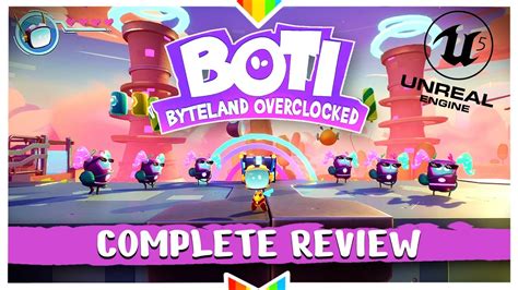 Boti Byteland Overclocked Cute Co Op Fun In Ue5 Complete Review Youtube