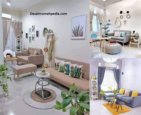 inspirasi desain ruang tamu gaya minimalis tropis idaman