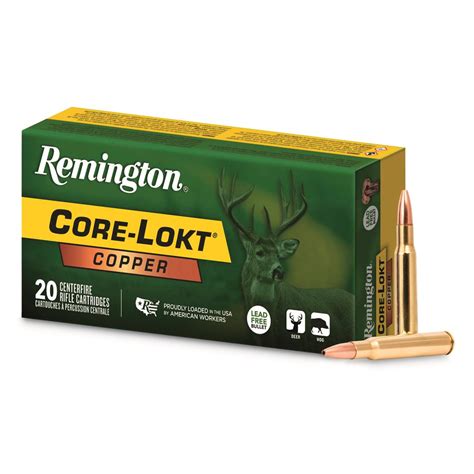 Remington Core Lokt 30 06 Springfield Psp 150 Grain 20 Rounds