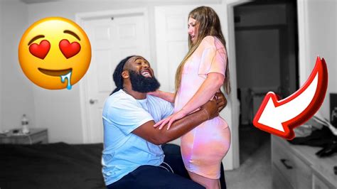 grabbing my girlfriend by the waist to see her reaction gone right youtube