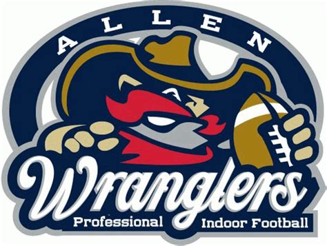 Allen Wranglers Primary Logo Indoor Football League Ifl Chris