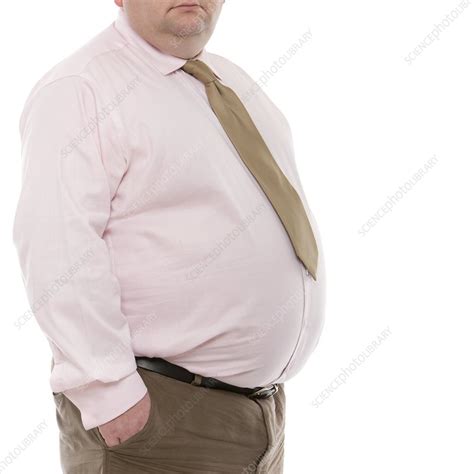 Overweight Man Stock Image F0028373 Science Photo Library
