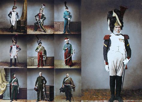 Colorized By Me Napoleons Grande Armée Veterans These Remarkable