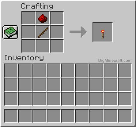 How To Make A Redstone Torch In Minecraft