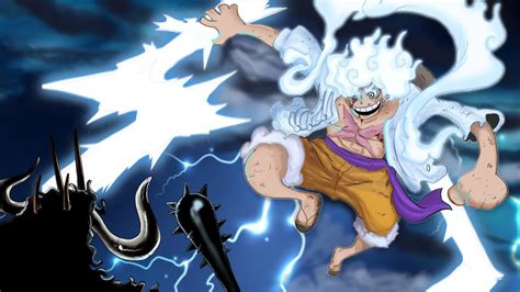 Luffy Gear 5 Kaido Trembled At The Power God Of Thunder And Sun Nika