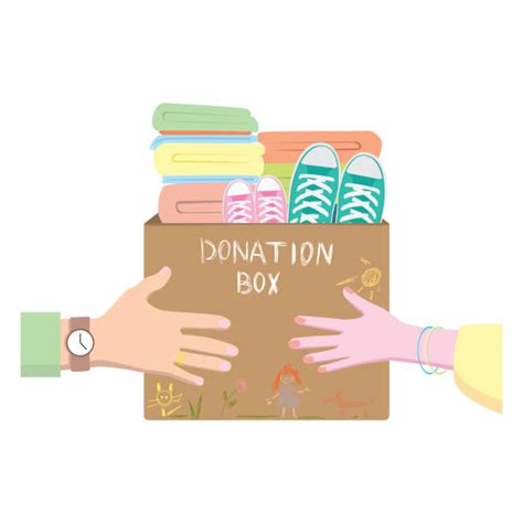 Clothing Donation Boxes Illustrations Royalty Free Vector Graphics