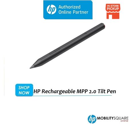 Hp Rechargeable Mpp 20 Tilt Pen 3j122aa Shopee Malaysia