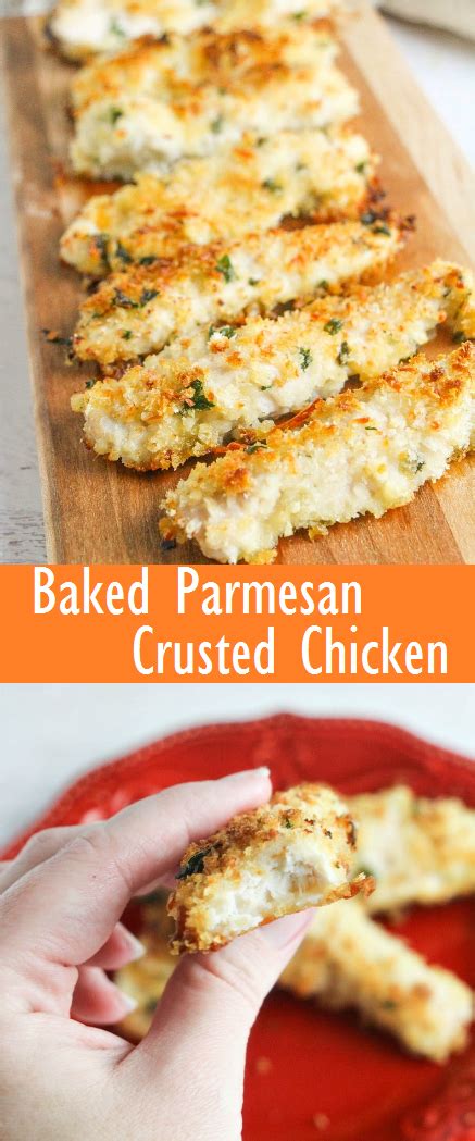 For many people, the spices and higher fat content of the traditional recipe can trigger their heartburn. Easy Baked Parmesan Crusted Chicken Recipe - Recipes Made Easy