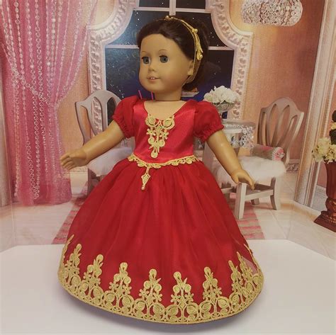 Quinceanera Ball Gown Fits American Girl Doll Josefina Etsy