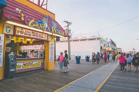 Photos Of Wildwood A New Jersey Icon Dressed In Neon