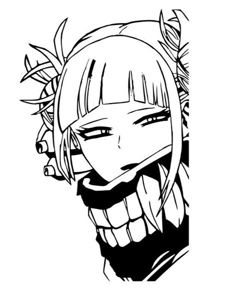 Himiko Toga Coloring Pages Coloring Home