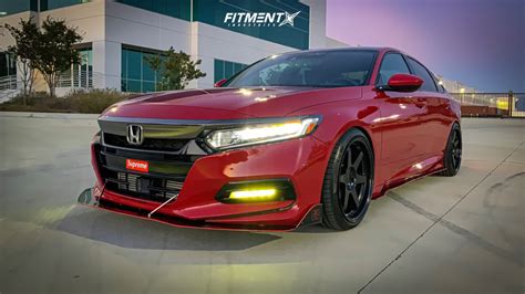 2018 honda accord sport, memey car is the automotif channel that show a lot of new models and product of the car. Wheel Offset 2018 Honda Accord Poke Coilovers | Fitment ...