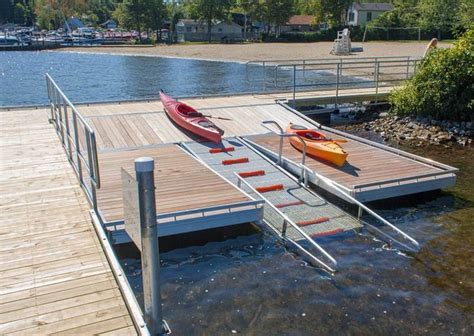 Why use a floating structure?. Launching a kayak, paddleboard or other small craft from a seawall or dock can be a challenging ...