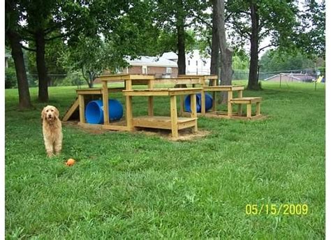 Fortunately, the next best thing might be just the easiest way to build a diy dog park is by repurposing what you've got lying around the house. The Doodle Zoo! - The Backyard Dog Playground is Finished ...