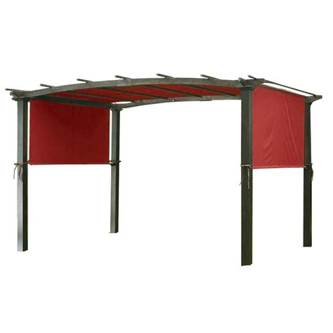 The frames are 1' narrower than other 10x20. Garden Winds Universal Replacement Canopy Top Cover in ...